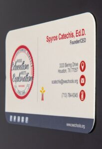Business card printing Houston