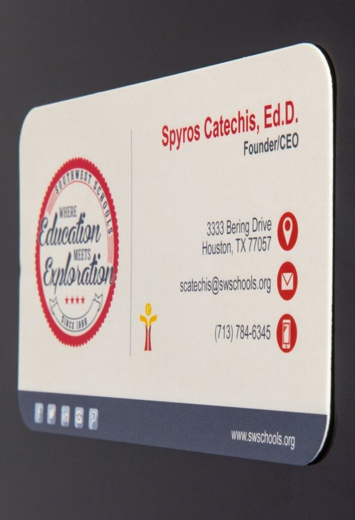 Business card printing Houston